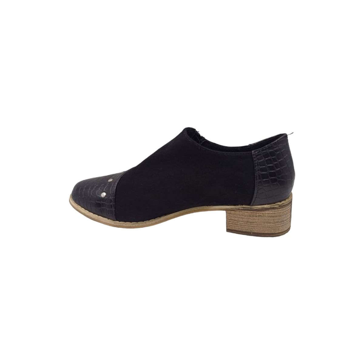 GENERICO - Zapato Negro Taco Mujer