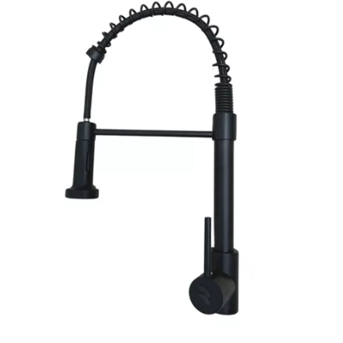 GENERICO - Grifo Llave Lavaplatos Monomando Cocina Extensible Flexible Negra