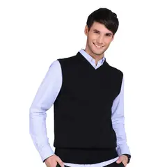 ARROW - Chaleco Sweater Hombre Sin Mangas Cuello V semiformal trabajo
