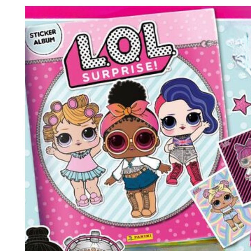 PANINI - ALBUM L.O.L SURPRISE + 50 SOBRES