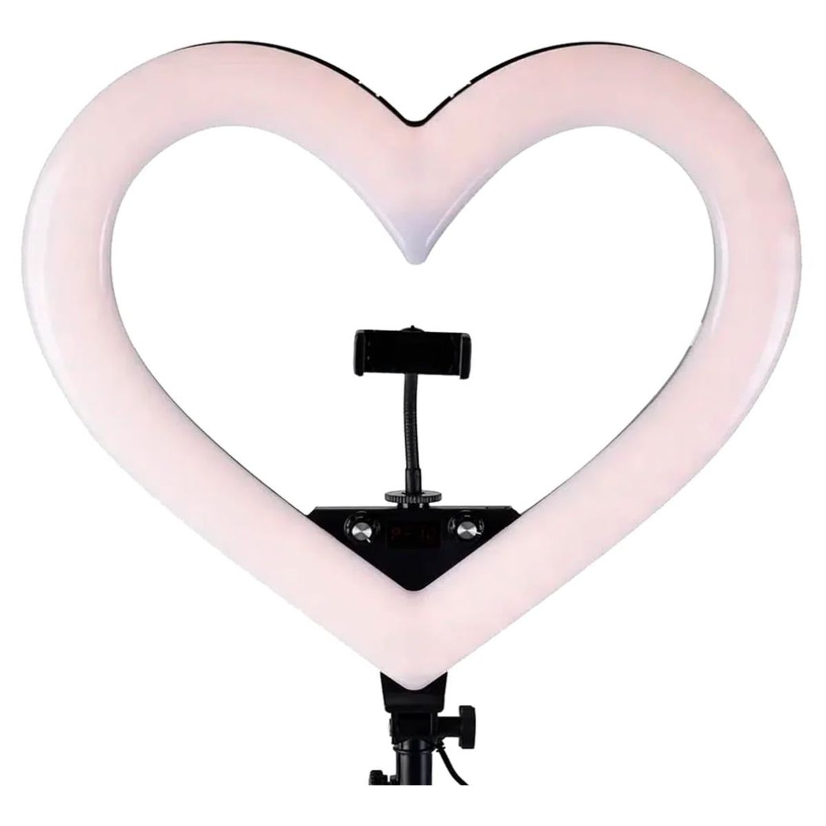 GENERICO - ARO DE LUZ 10 CORAZÓN RGB