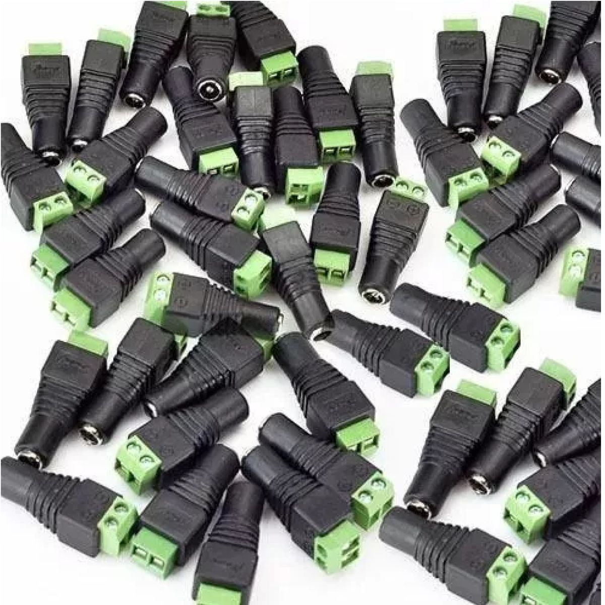 GENERICO - CONECTOR DC HEMBRA 100 UNIDADES / JACK DC