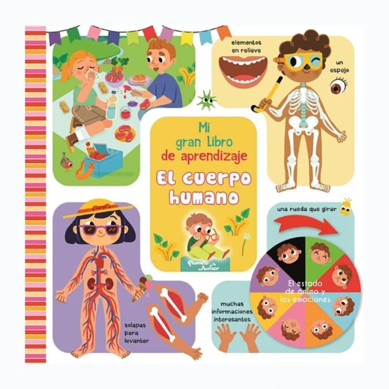 PLANETA JUNIOR - Mi Gran Libro De Aprendizaje El Cuerpo Humano