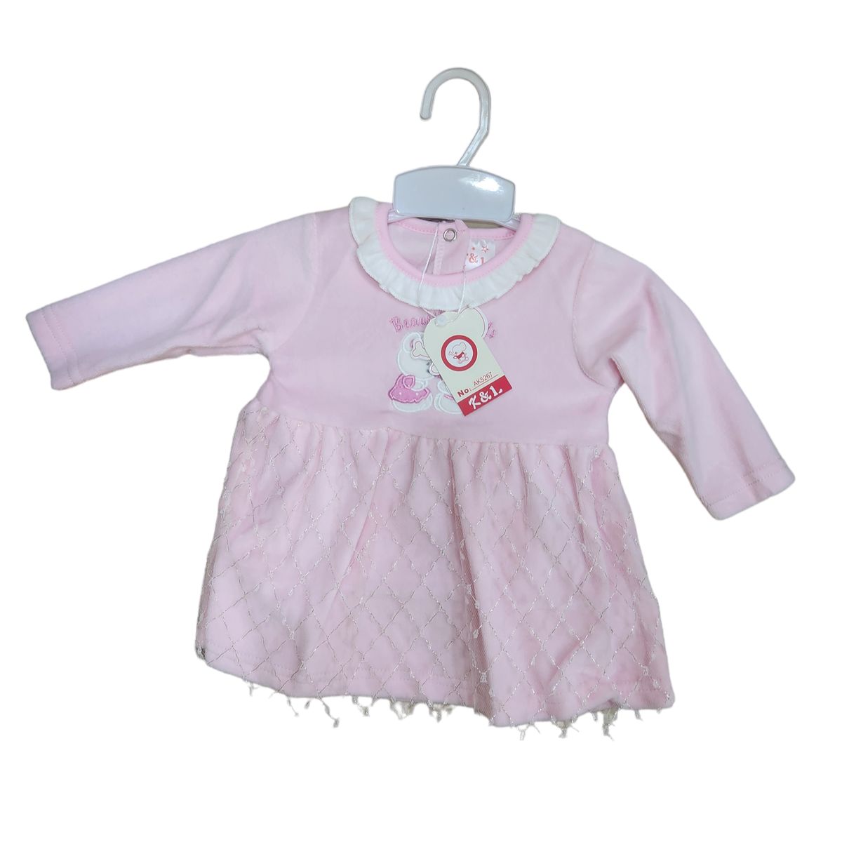 AGW - Pack 2 Vestidos Plush Bebe Niña