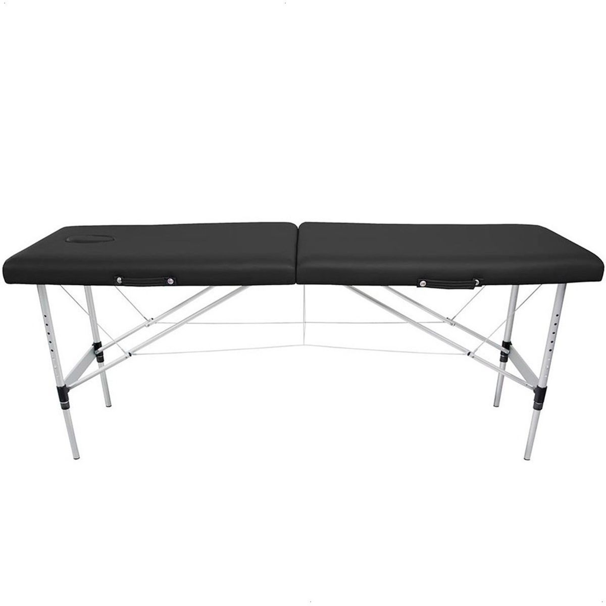 NANOFORT - Camilla para Masaje 2 Cuerpos Portatil Aluminio
