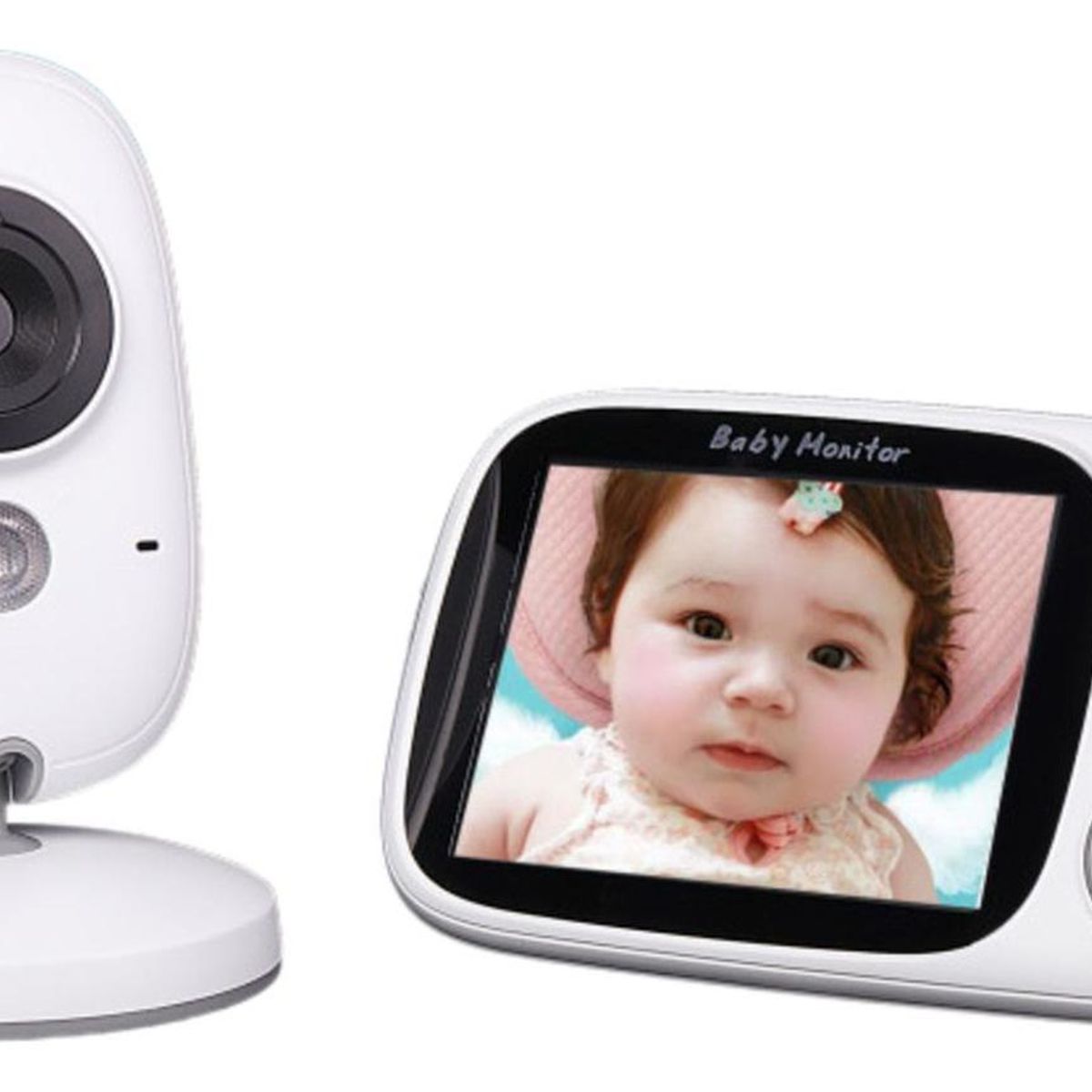 IMPORTCLICK - Cámara Video Monitor Digital Bebes Visión Nocturna - Blanco