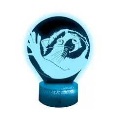 3DILUTION - Lámpara Led Viral TIK TOK PEDRO PEDRO Base Blanca