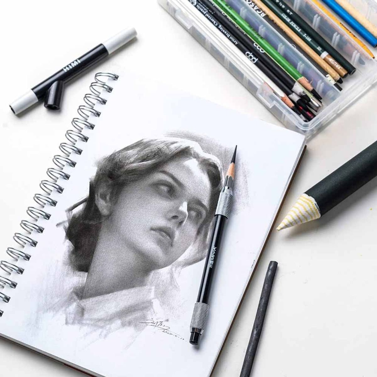 HIMI - Block Himi Gouachede 50 Páginas, 160 Grs Beige