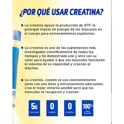 Imagen 2 del producto CREATINA MONOHIDRATADA RONNIE COLEMAN - 1KG