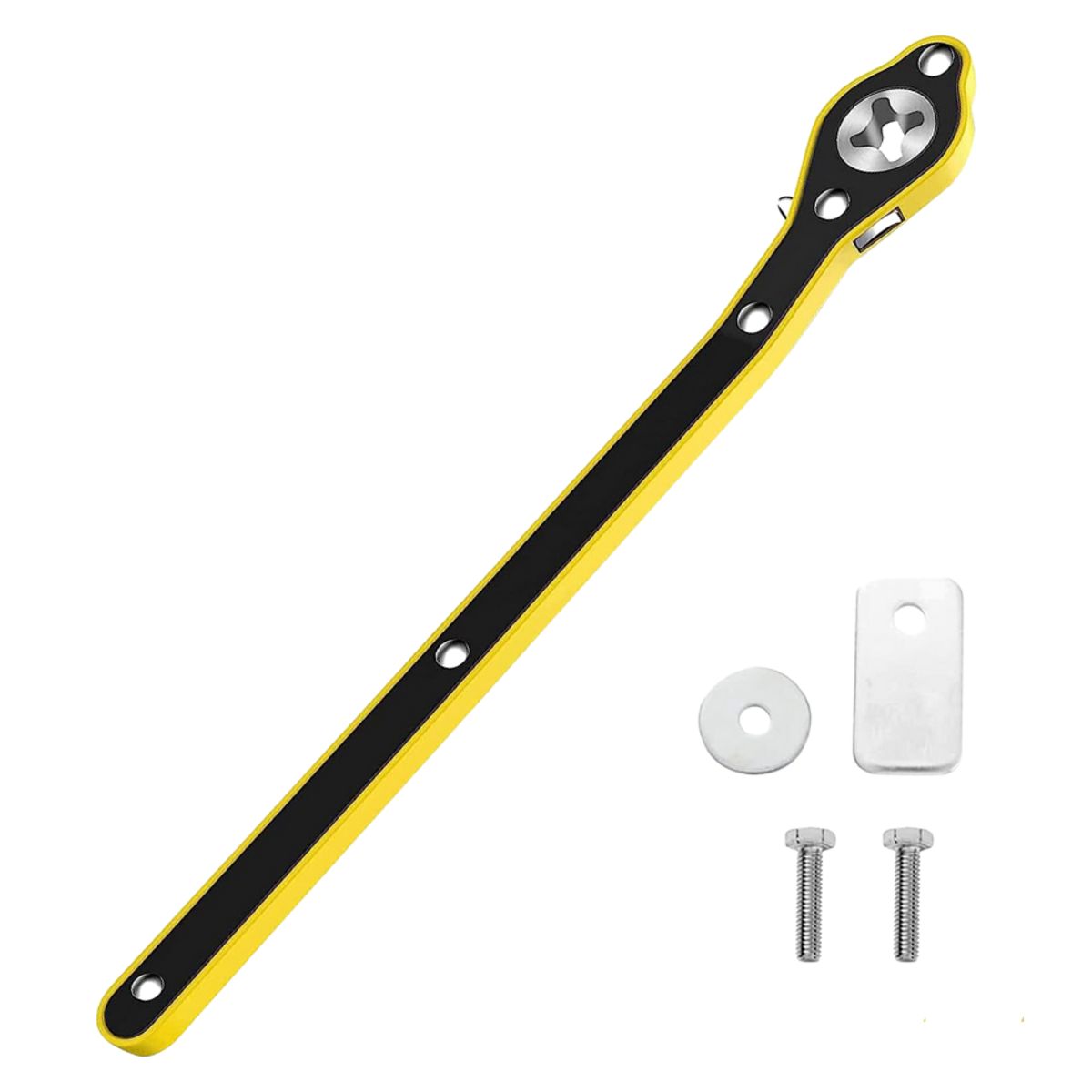 GENERICO - Llave De Trinquete De Gato De Tijera Cruzada Coche Auto