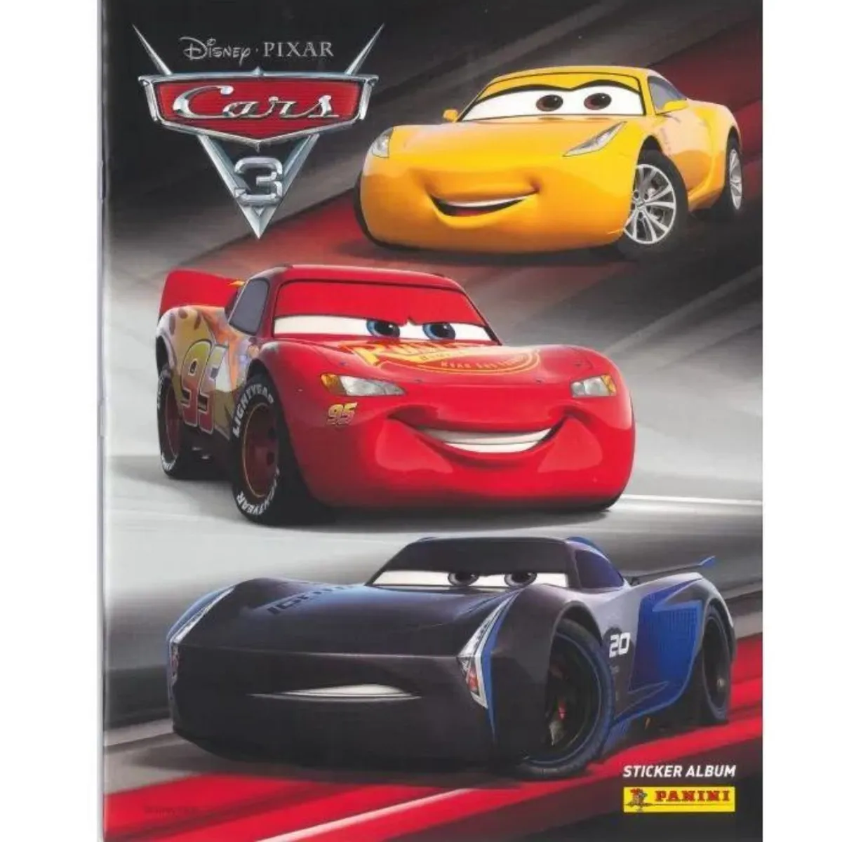 PANINI - ALBUM TAPA BLANDA CARS 3 + 25 SOBRES