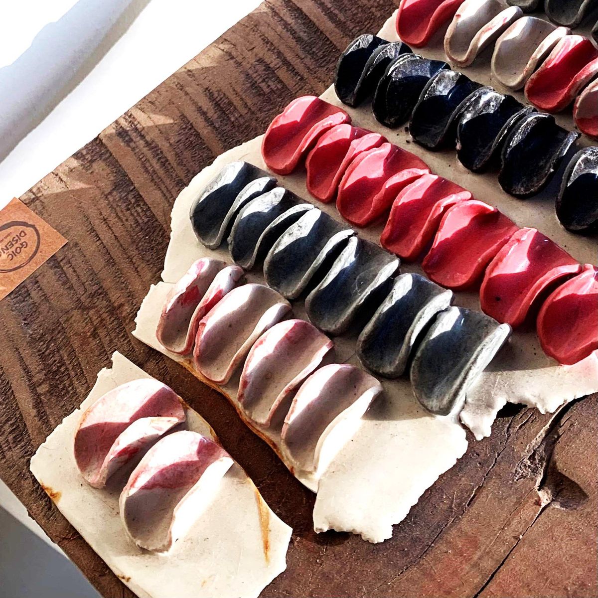 GOIC DISEÑOS - centro de mesa  porcelana heho a mano diseño exclusivo