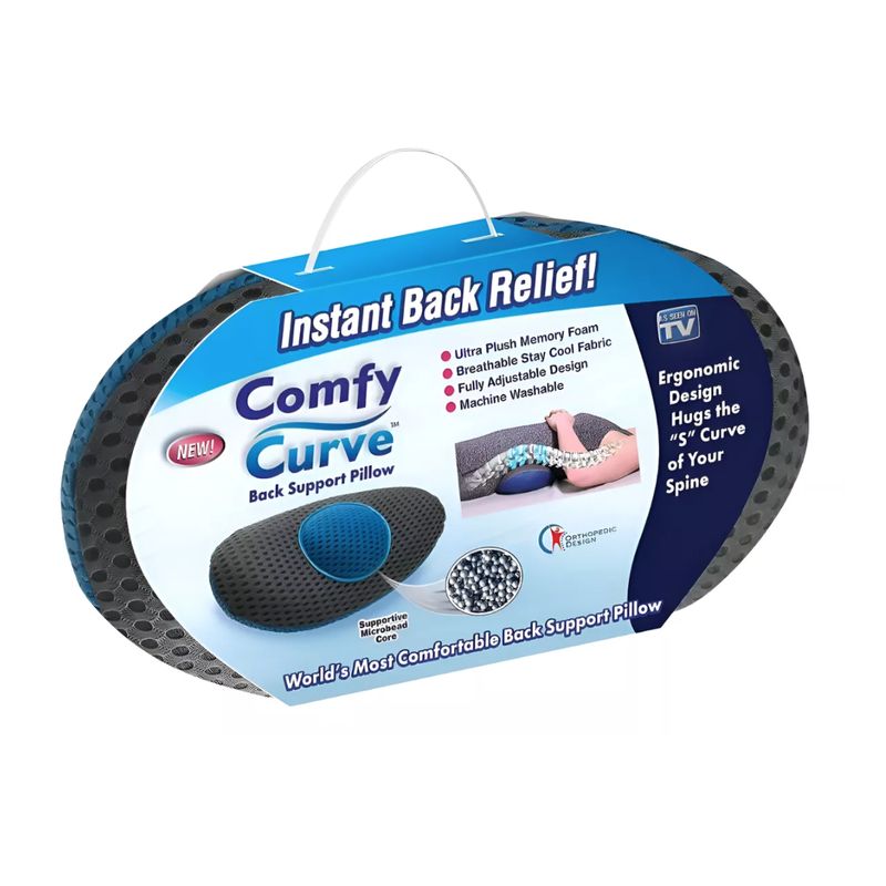 GENERICO - Cojin Soporte Lumbar Ortopédico Ergonómico