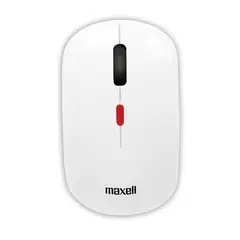 MAXELL - Mouse Inalámbrico 1600 DPI MOWL-100 Blanco