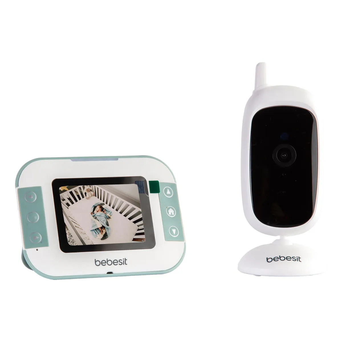 BEBESIT - Cámara Monitor Portatil Bebe LCD 2.4 Visión Nocturna Bebesit Bebesit