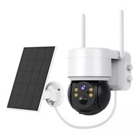 Camara Solar Inteligente Ip Wifi Icsee Exterior Hd 1080p