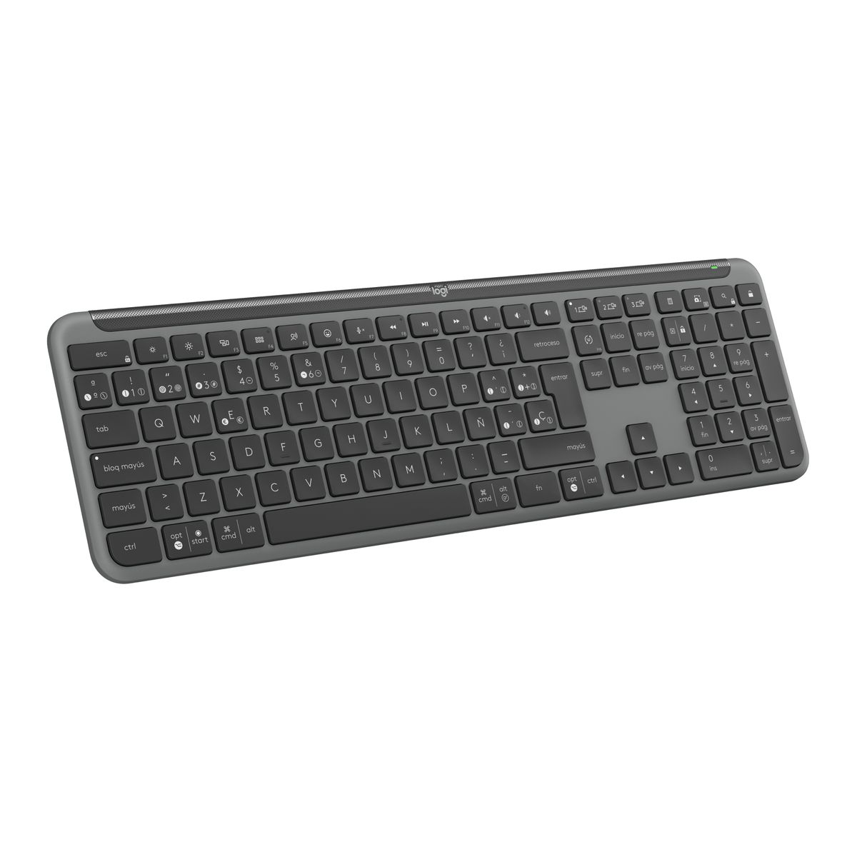 LOGITECH - Teclado Inalámbrico Logitech Signature Slim K950 Graphite