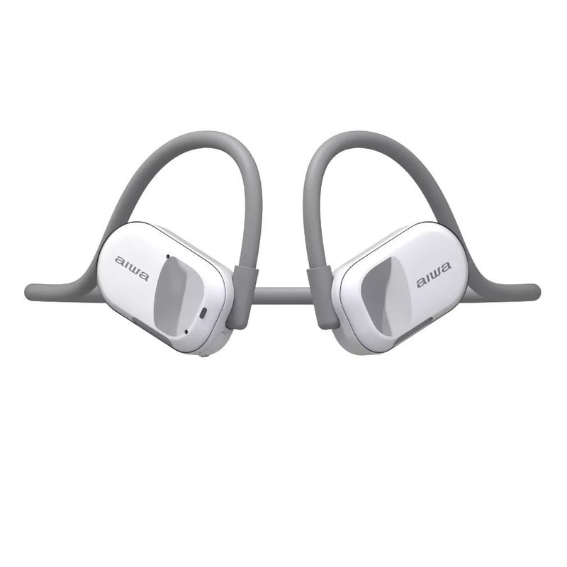 AIWA - Audifonos Bluetooth De Conducción Aiwa Aw-acf1w Color Blanco