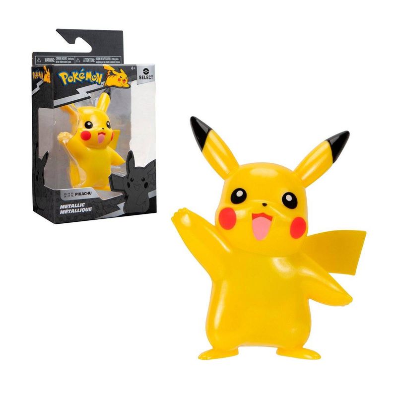 POKEMON - FIGURA METALICA DE 8 CMS POKEMON	- PIKACHU