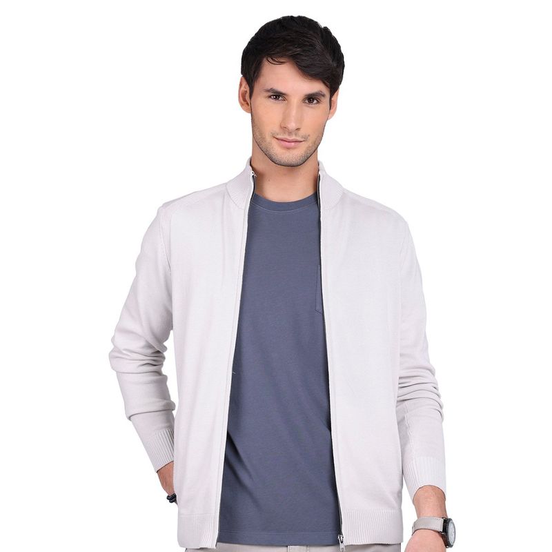 ARROW - Chaleco Sweater Full Zipper Liso Algodon Regalo Hombre ARROW