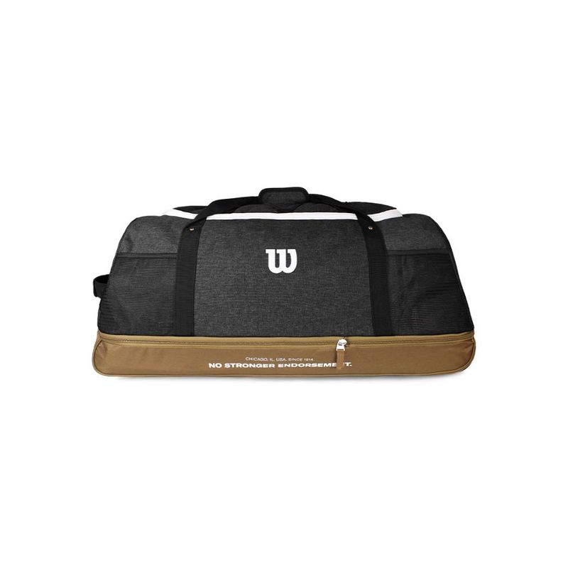 WILSON - Bolso Coloso con ruedas y enrollable 140 lts negro-beige Wilson