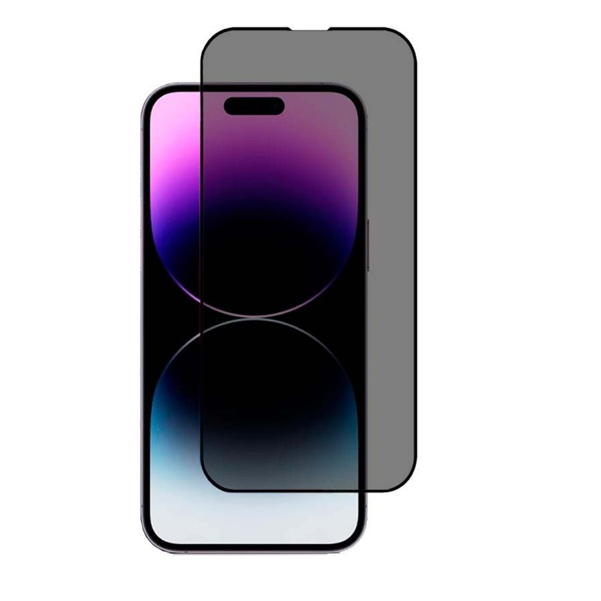 GENERICO - Lamina Anti Espía Para iPhone 15 Vidrio Templado