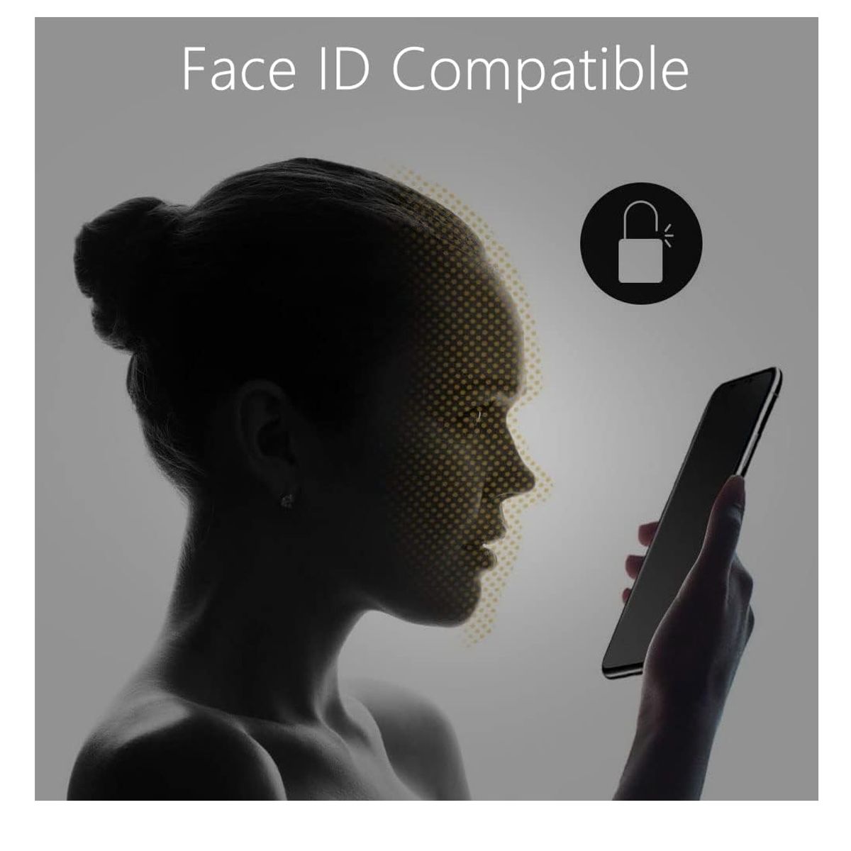 GENERICO - Lamina Anti Espía Para iPhone 15 Vidrio Templado