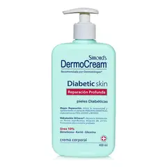 SIMMONS - Dermocream Diabetic Skin 400 Ml.-