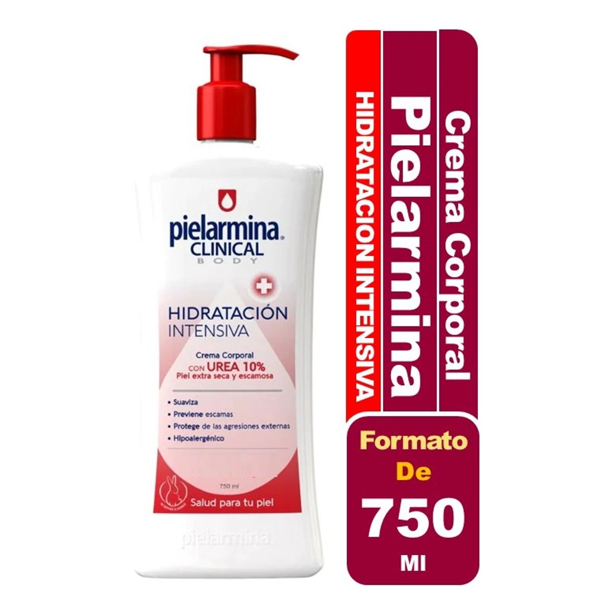 PIELARMINA - Pielarmina Clinical Crema Corporal Con Urea Al 10% 750 Ml