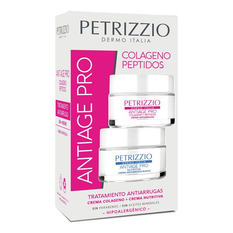 PETRIZZIO - Set De Cremas Antiage Pro Colágeno Peptidos Petrizzio