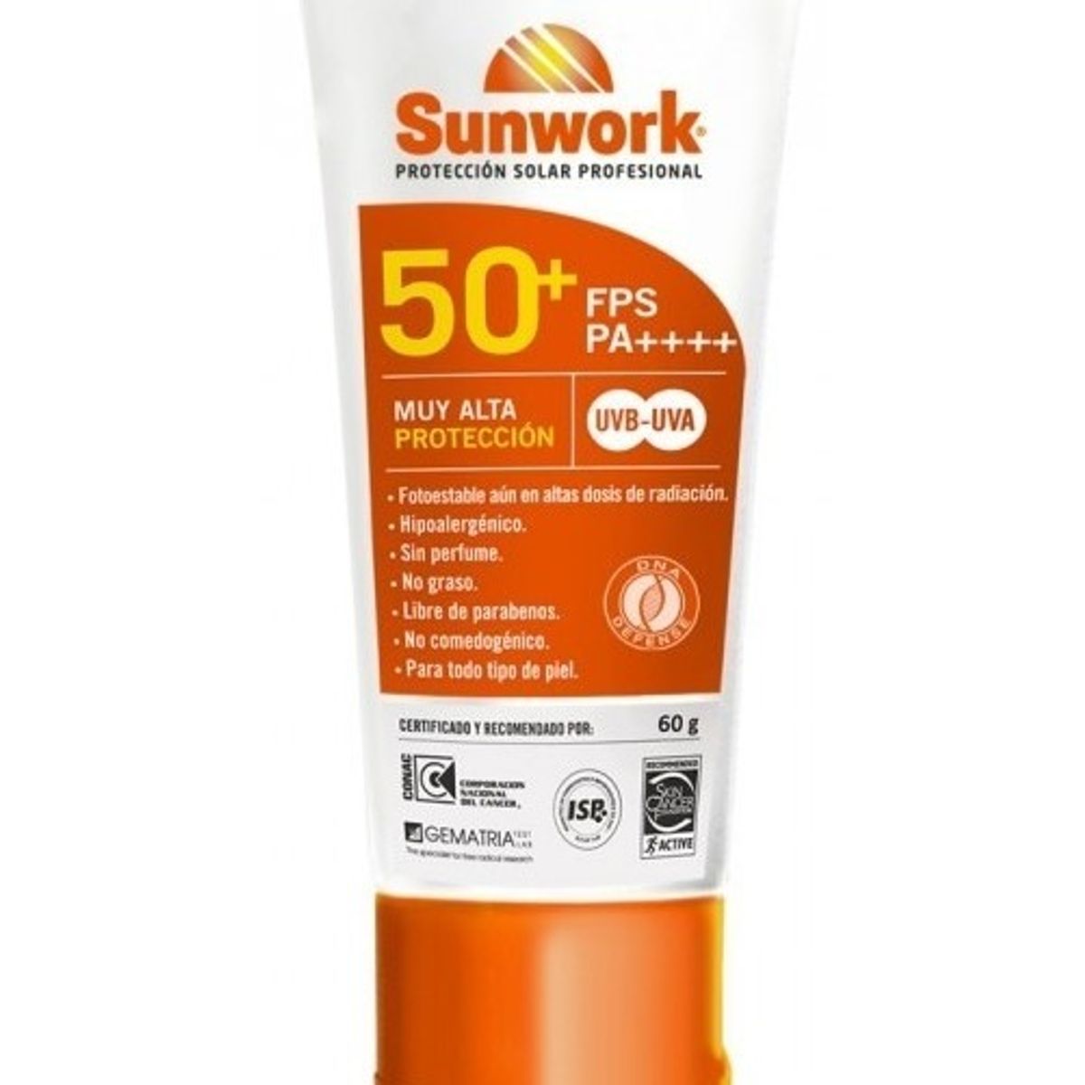 PHARMA - Sunwork Fps 50+ Gel X 60 Gr Solares.-