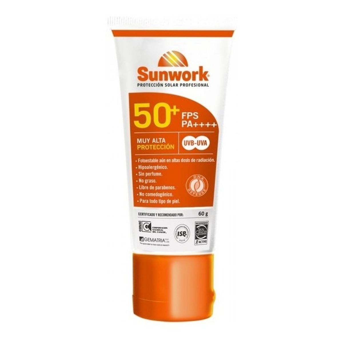PHARMA - Sunwork Fps 50+ Gel X 60 Gr Solares.-