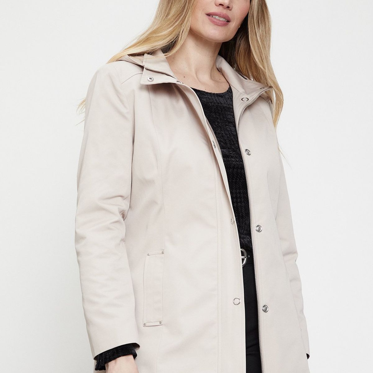 MA GRIFFE - Trench Beige Mujer Magriffe