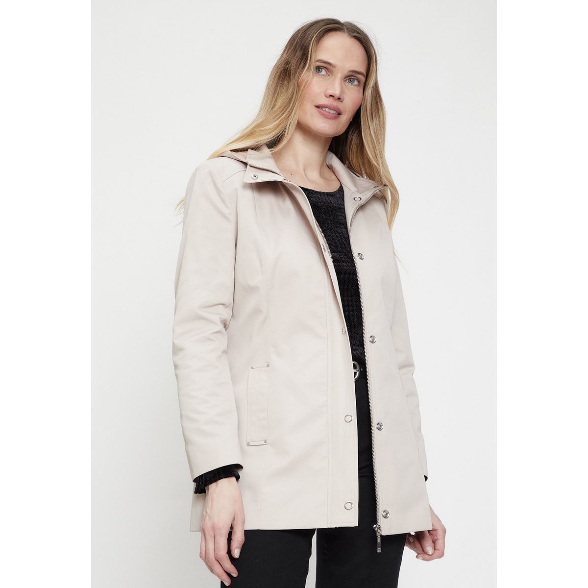 MA GRIFFE - Trench Beige Mujer Magriffe