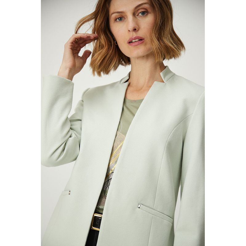 MA GRIFFE - Blazer Verde Agua Mujer Magriffe