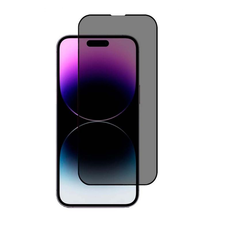 GENERICO - Lamina Anti Espía Para iPhone 15 Pro Vidrio Templado