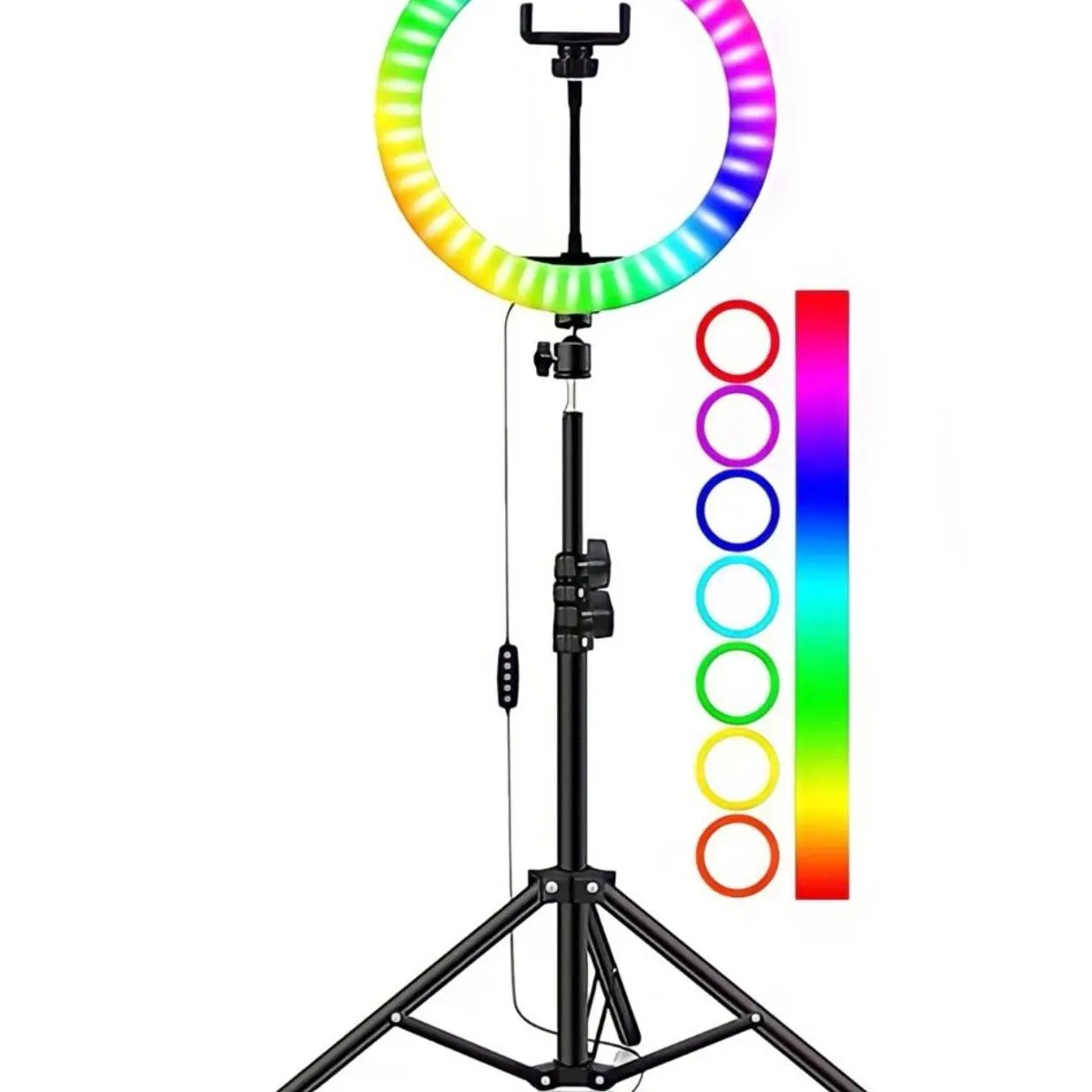 GENERICO - Aro De Luz Rgb Iluminación Rd-26