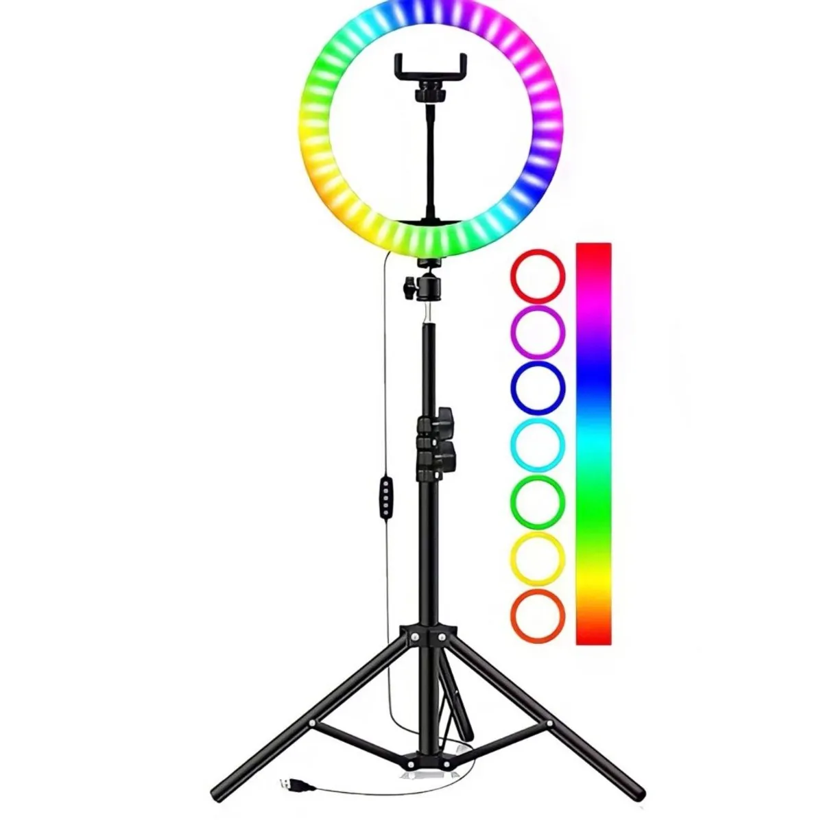 GENERICO - Aro De Luz Rgb Iluminación Rd-26