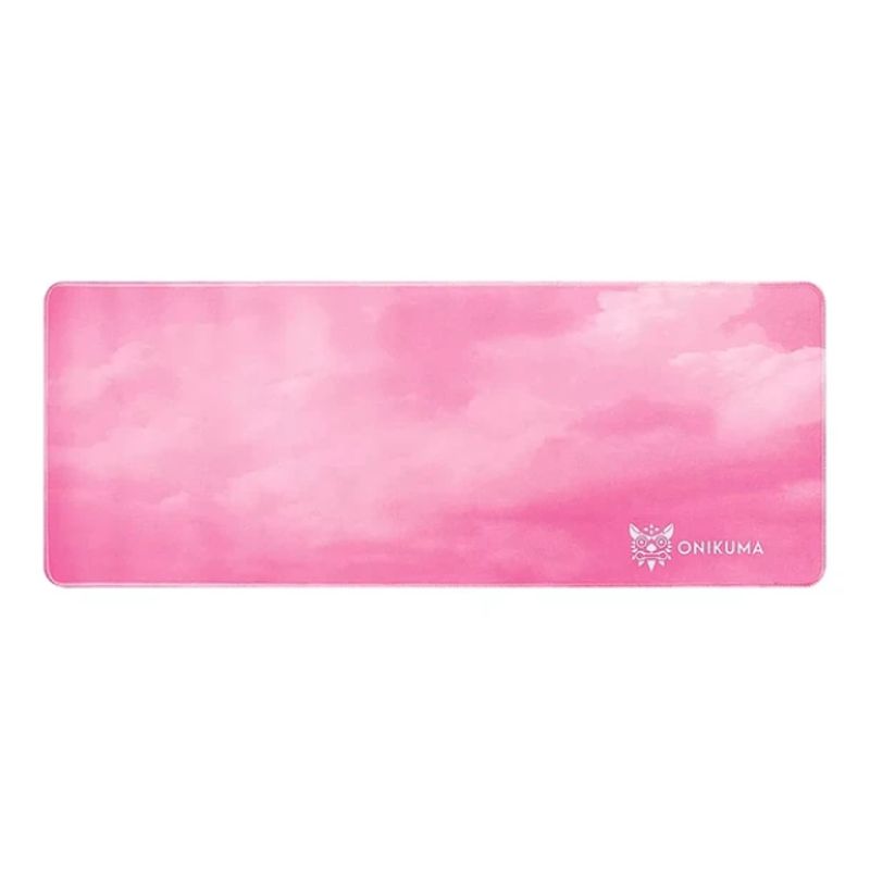 ONIKUMA - Mouse Pad Gamer Onikuma Xl Rosa Borde Cosido 80x30cm