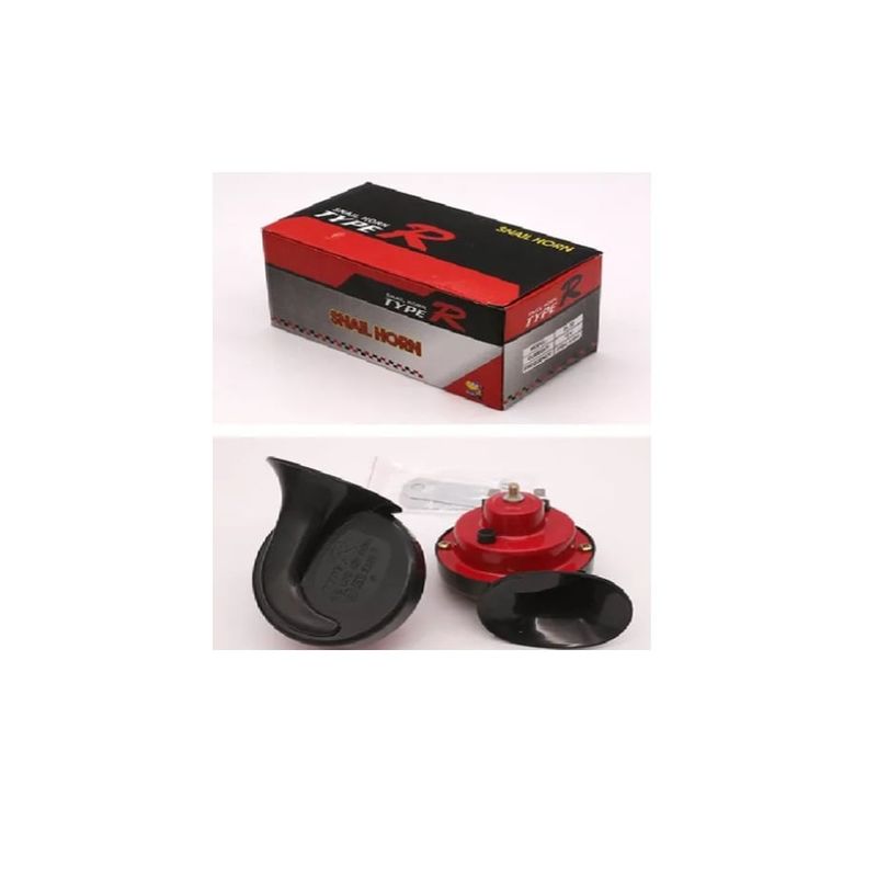 GENERICO - Bocina Claxon Tipo Caracol Auto Camioneta Vehículo 12 Volt