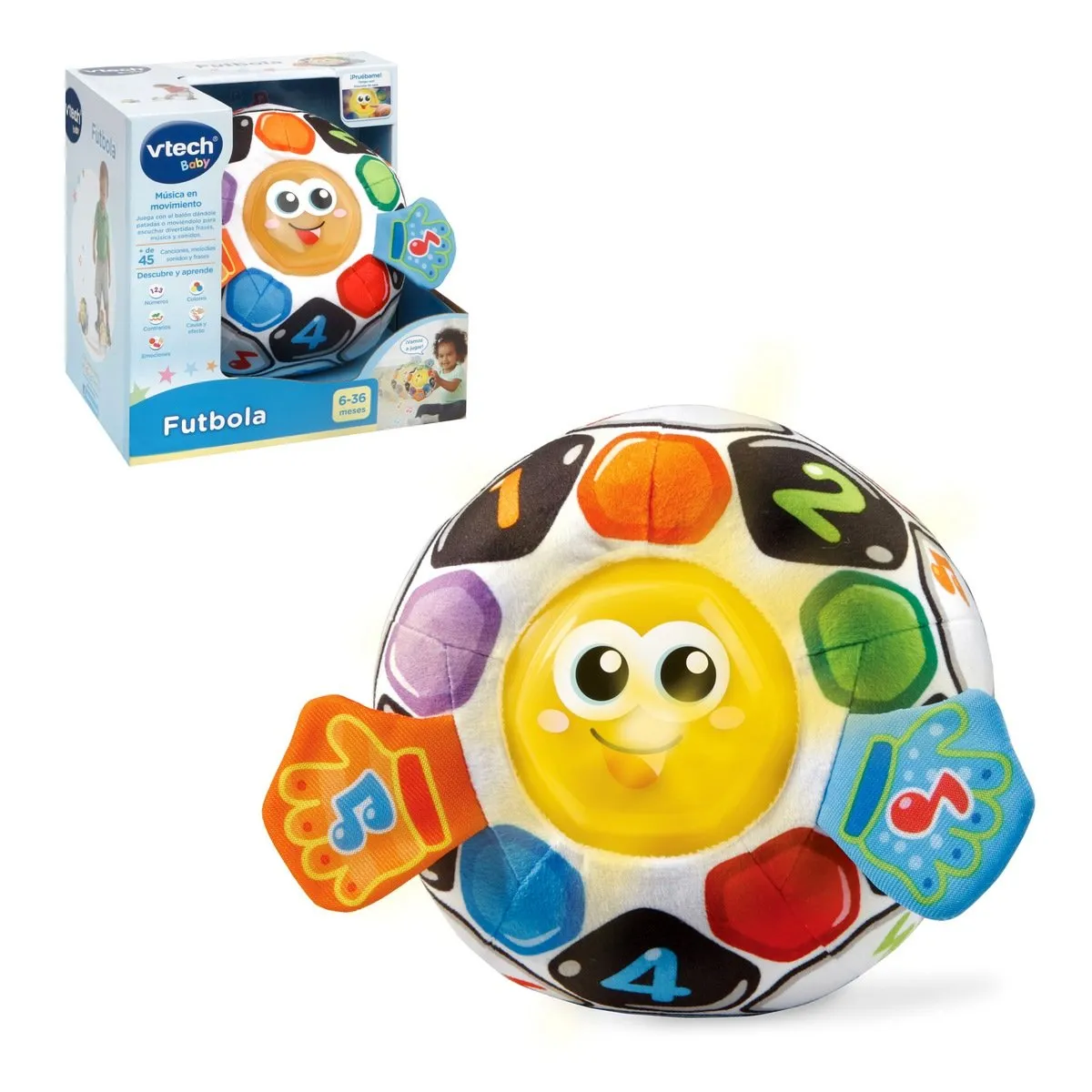 VTECH - Juguete interactivo VTECH para bebé fútbol educativo
