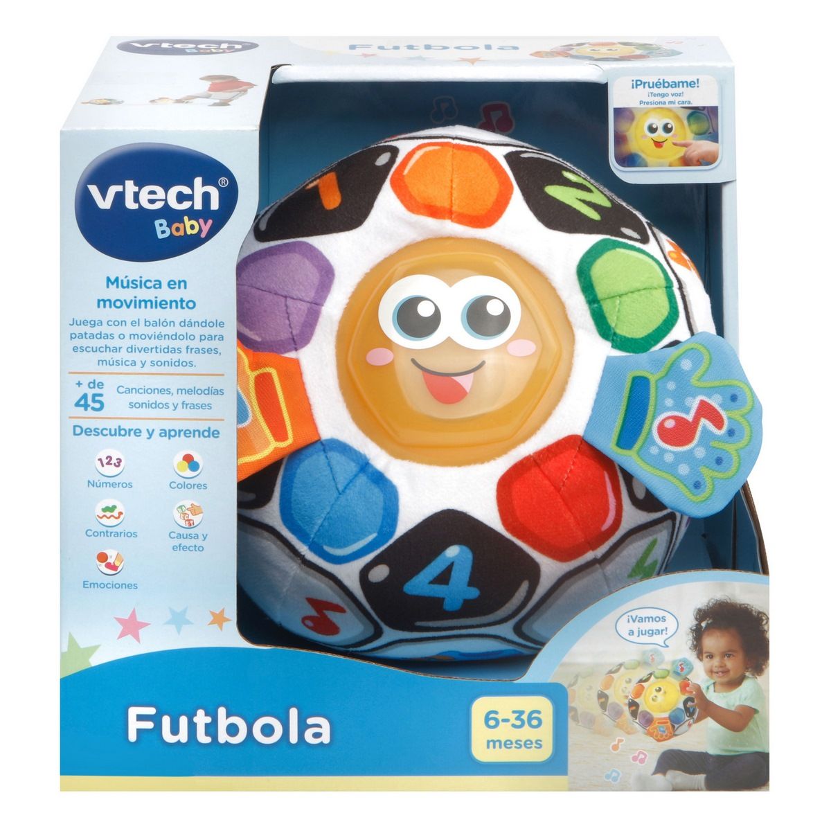 VTECH - Juguete interactivo VTECH para bebé fútbol educativo