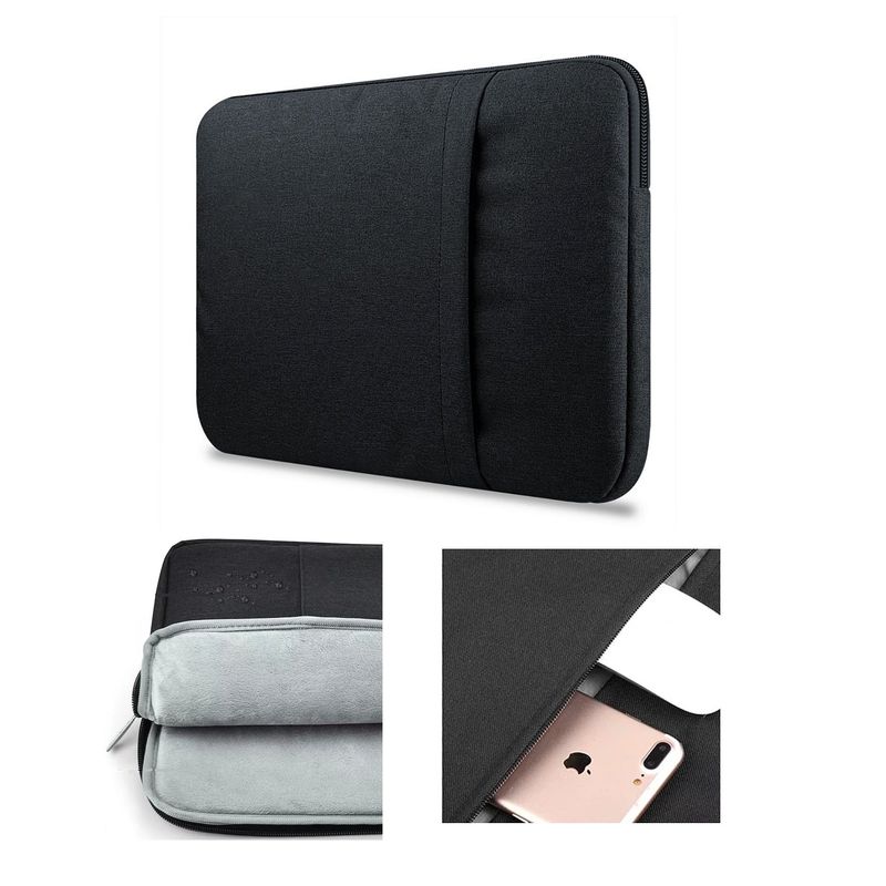 GENERICO - Funda Para MacBook Notebook Impermeable 14 Negro