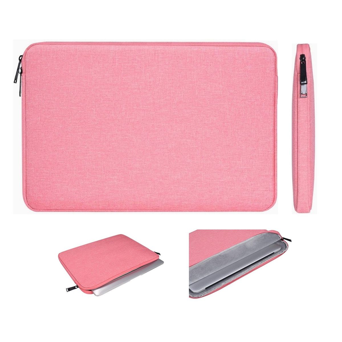 GENERICO - Funda Para MacBook Notebook Impermeable 14 Rosa