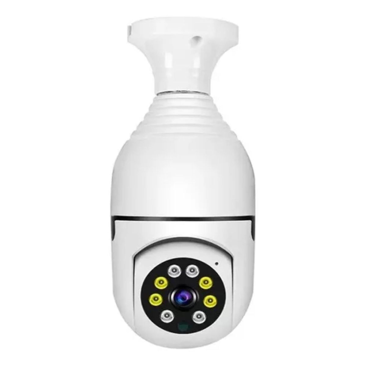 SHOP EHOME BAG - Camara De Seguridad Red Inalambrica 360° Tipo Ampolleta Color Blanco