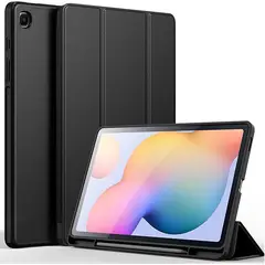 GENERICO - Carcasa Para Samsung Galaxy Tab S6 Lite 104 con portalápiz Negro