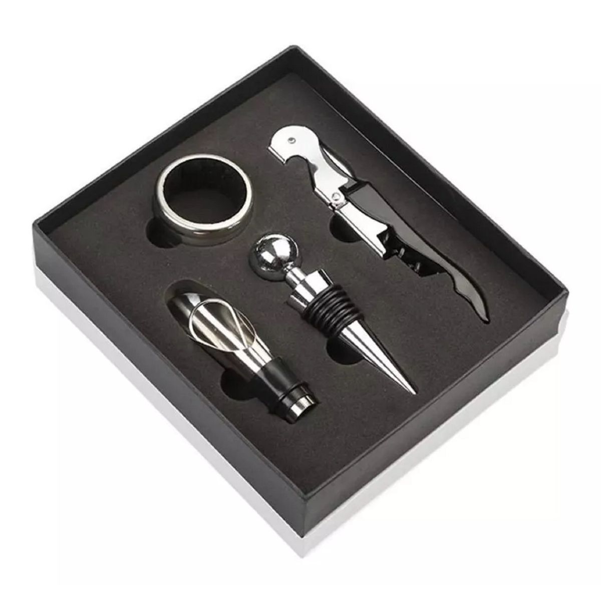 GENERICO - Set Destapador Vinos 4 Pcs