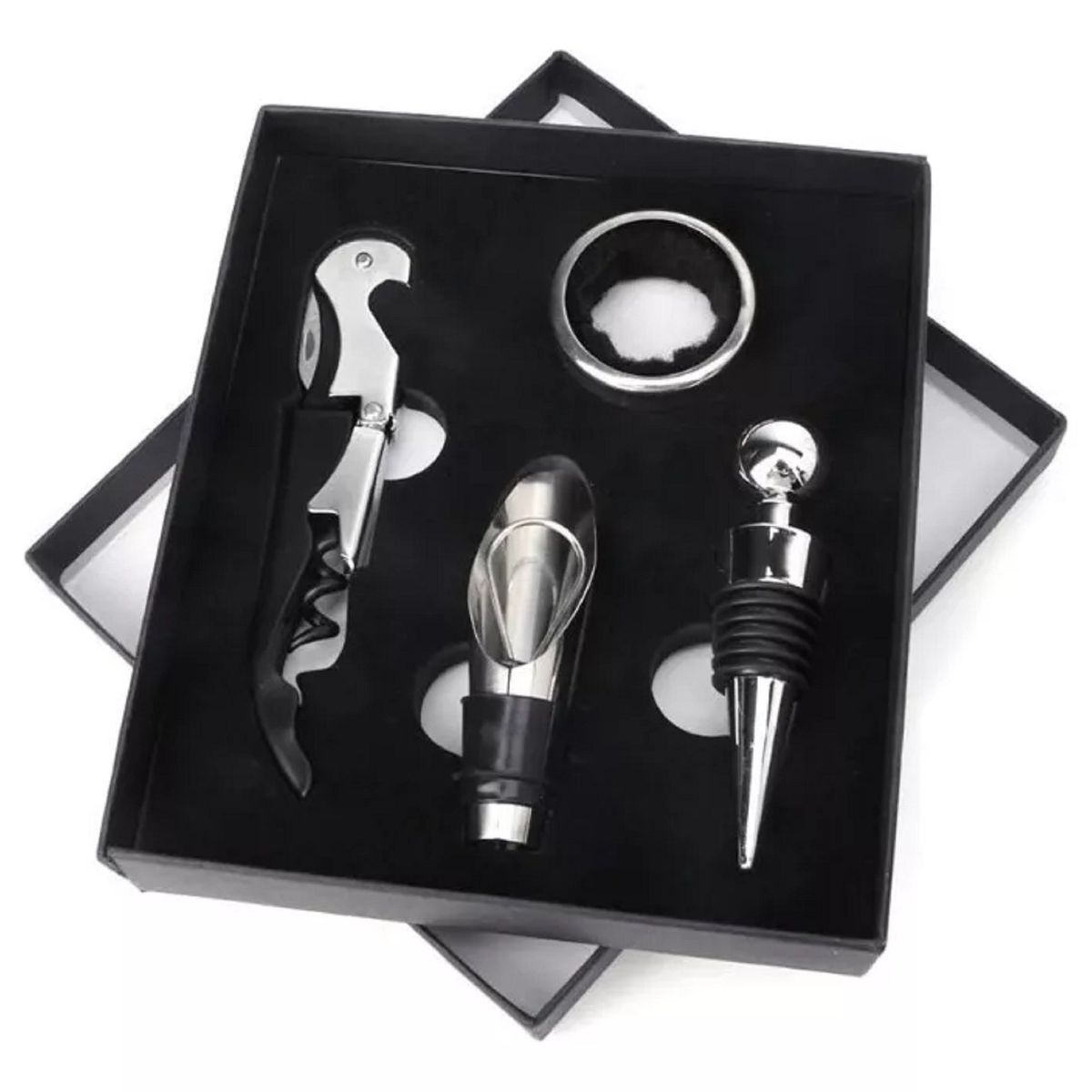 GENERICO - Set Destapador Vinos 4 Pcs