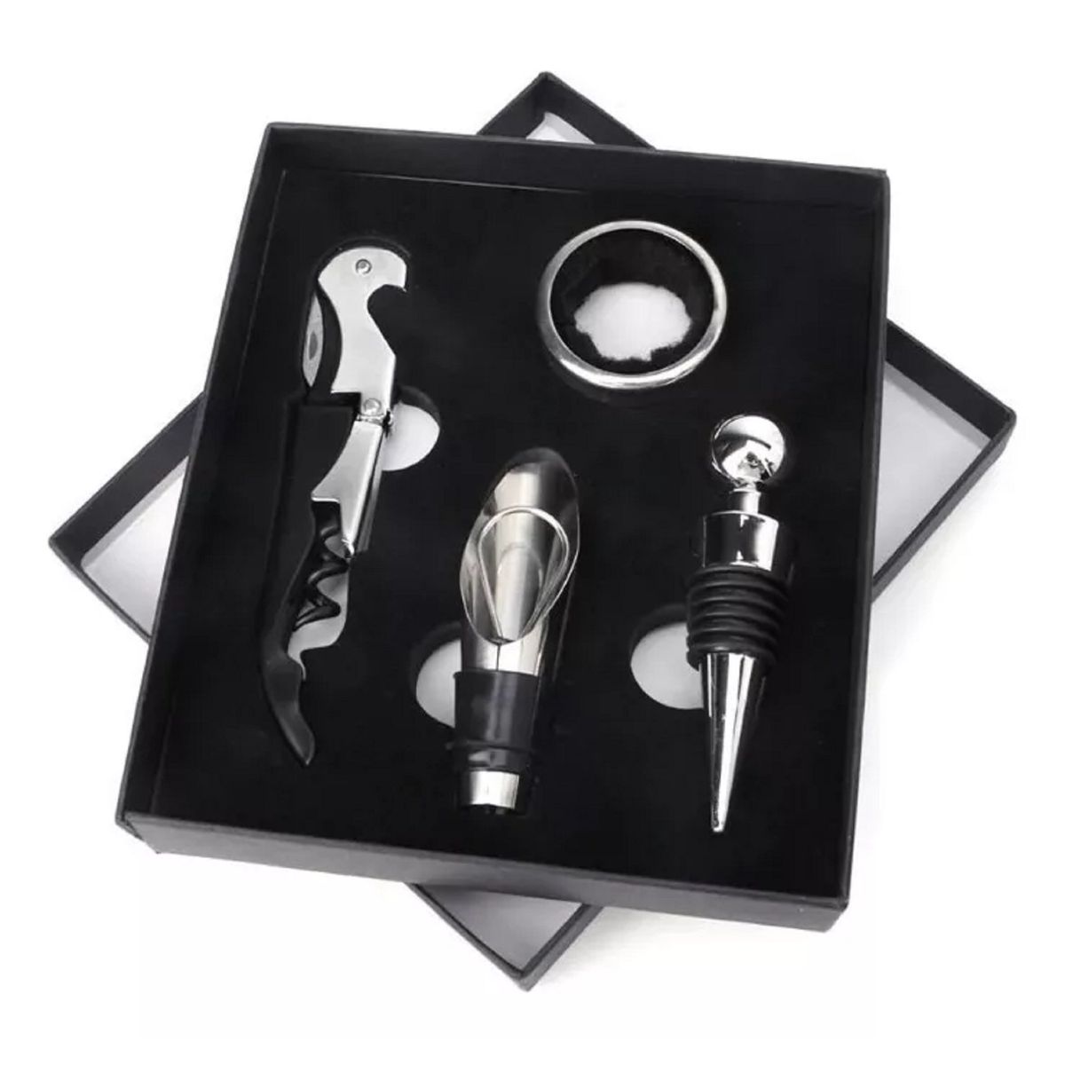 GENERICO - Set Destapador Vinos 4 Pcs