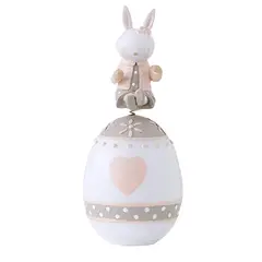 BILBOLA - Coneja Anita sobre huevo de pascua